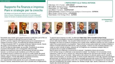 Rapporto tra finanza e impresa