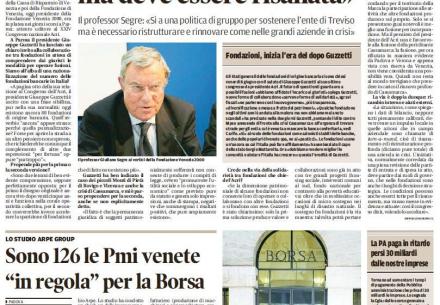 Sono 126 le Pmi venente "in regola" per la Borsa