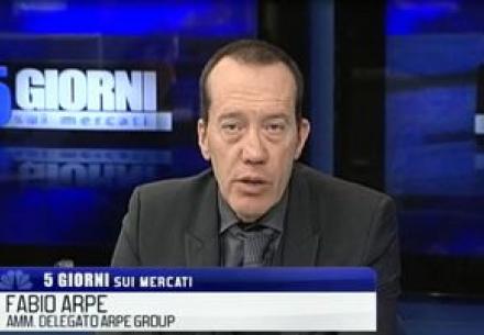 FABIO ARPE OSPITE A 5 GIORNI SUI MERCATI - CLASS CNBC